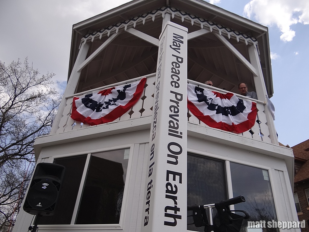 May 17, 2014 Peace Pole & Gazebo Dedication - photos by Matt Sheppard